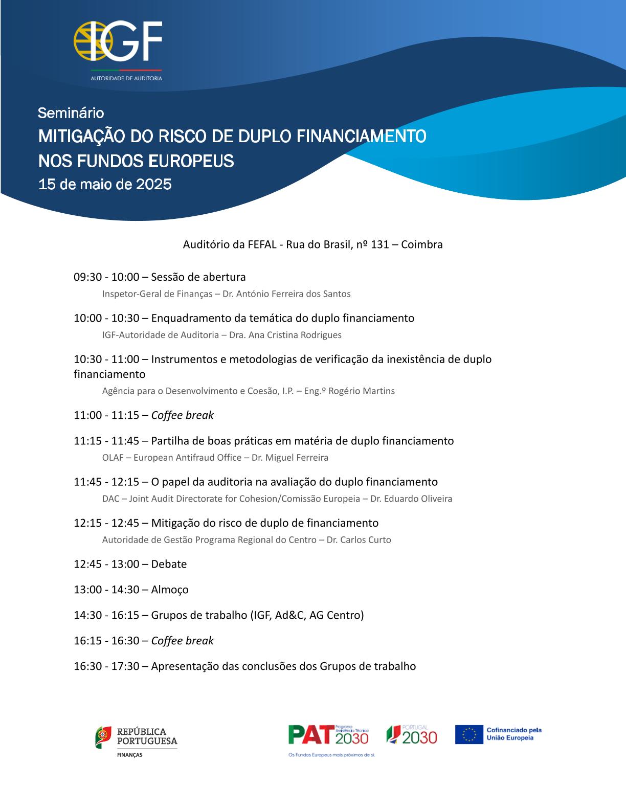 Programa do Seminário