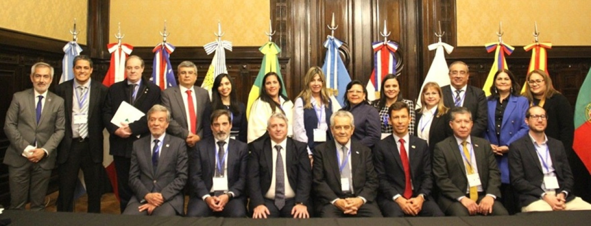 Foto dos participantes da reunião