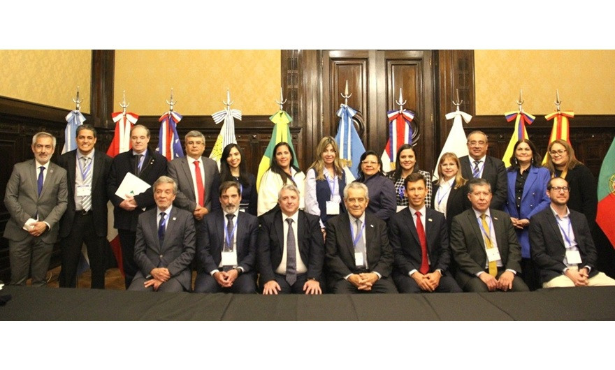 Foto dos participantes da reunião