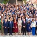 Foto de grupo dos participantes do 33º Encontro Anual dos Auditores Europeus dos Fundos da Coesão